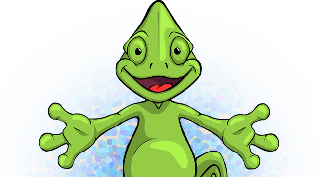 FastFin maskot - Fíňáček